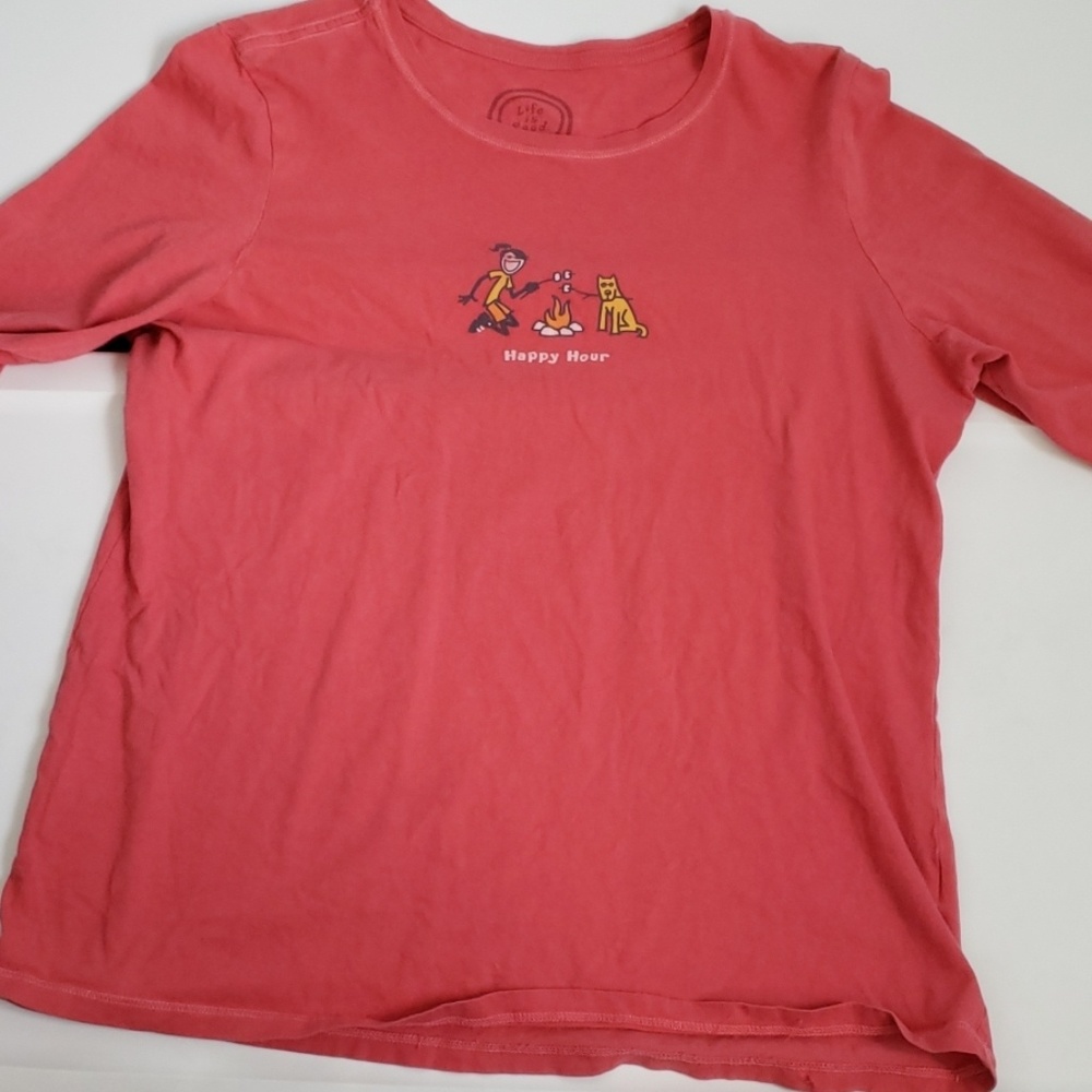 Life is Good Happy Hour Long Sleeve Tee